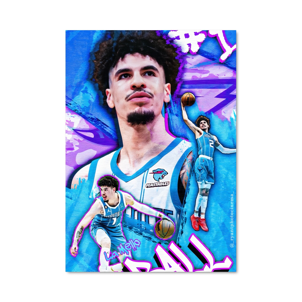 Poster Lamelo ball slam